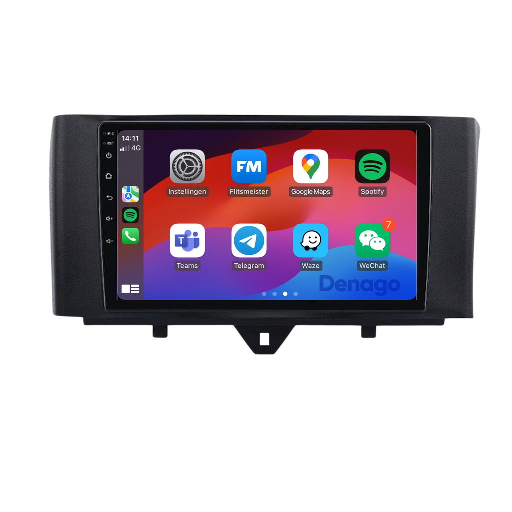 Denago DNG-A46 multimediasysteem voor Smart Fortwo (2011–2015)