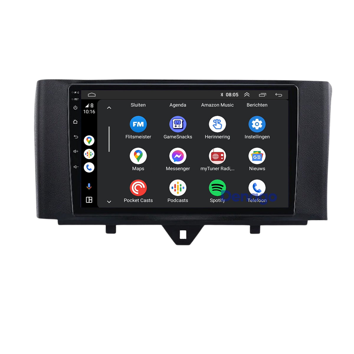 Denago DNG-A46 multimediasysteem voor Smart Fortwo (2011–2015), afbeelding 3