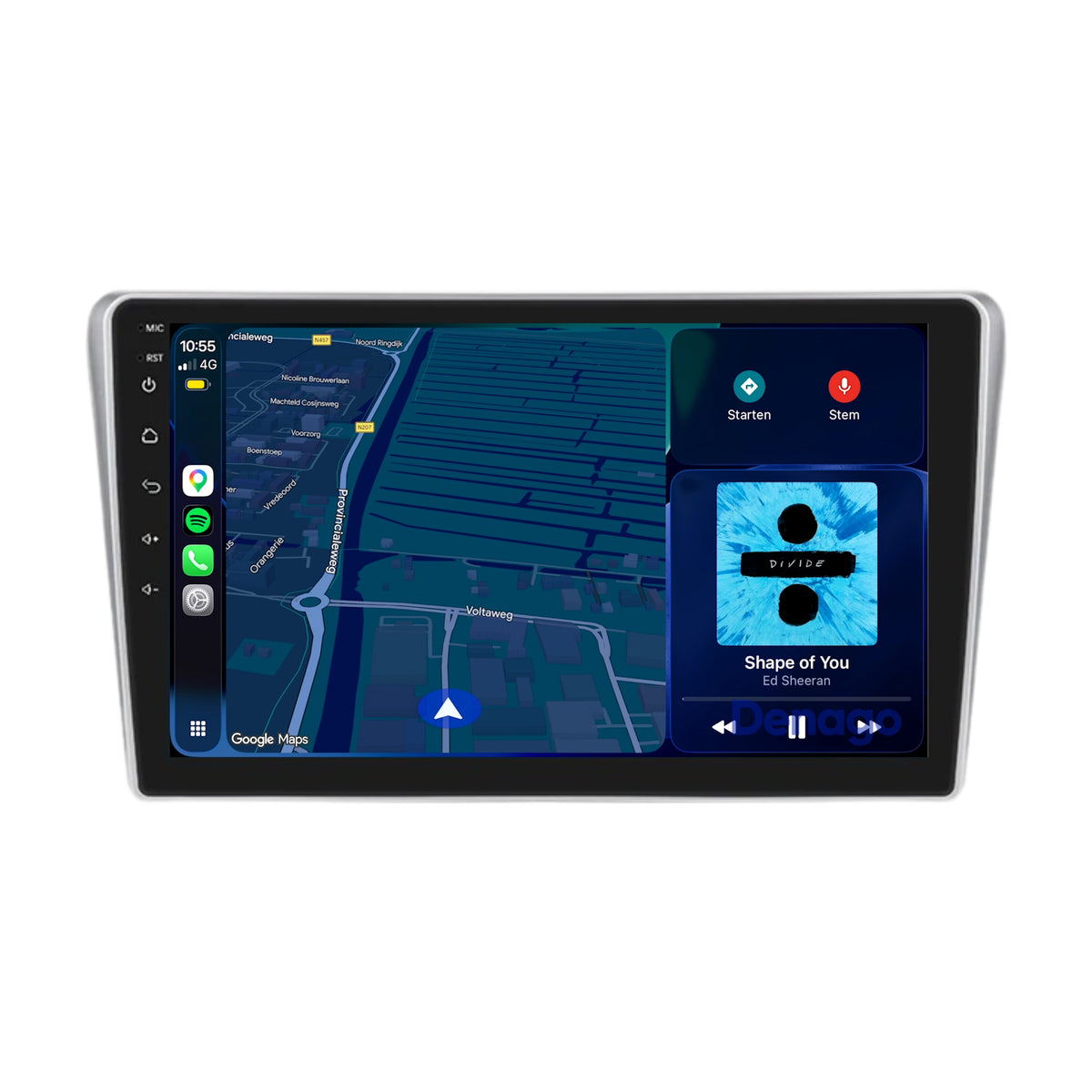 Denago DNG-A458 multimediasysteem voor Toyota Avensis T25 (2003–2008), afbeelding 4