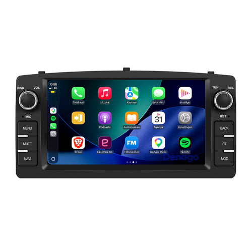Denago DNG-1199 multimediasysteem voor Toyota Corolla E120 (2002–2007)
