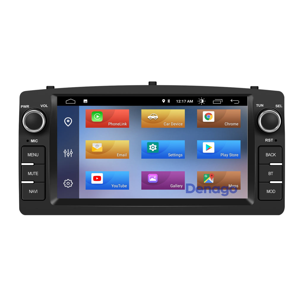 Denago DNG-1199 multimediasysteem voor Toyota Corolla E120 (2002–2007), afbeelding 6