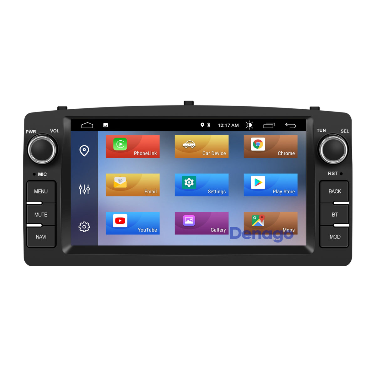 Denago DNG-1144 multimediasysteem voor Toyota Corolla E120 (2002–2007), afbeelding 6