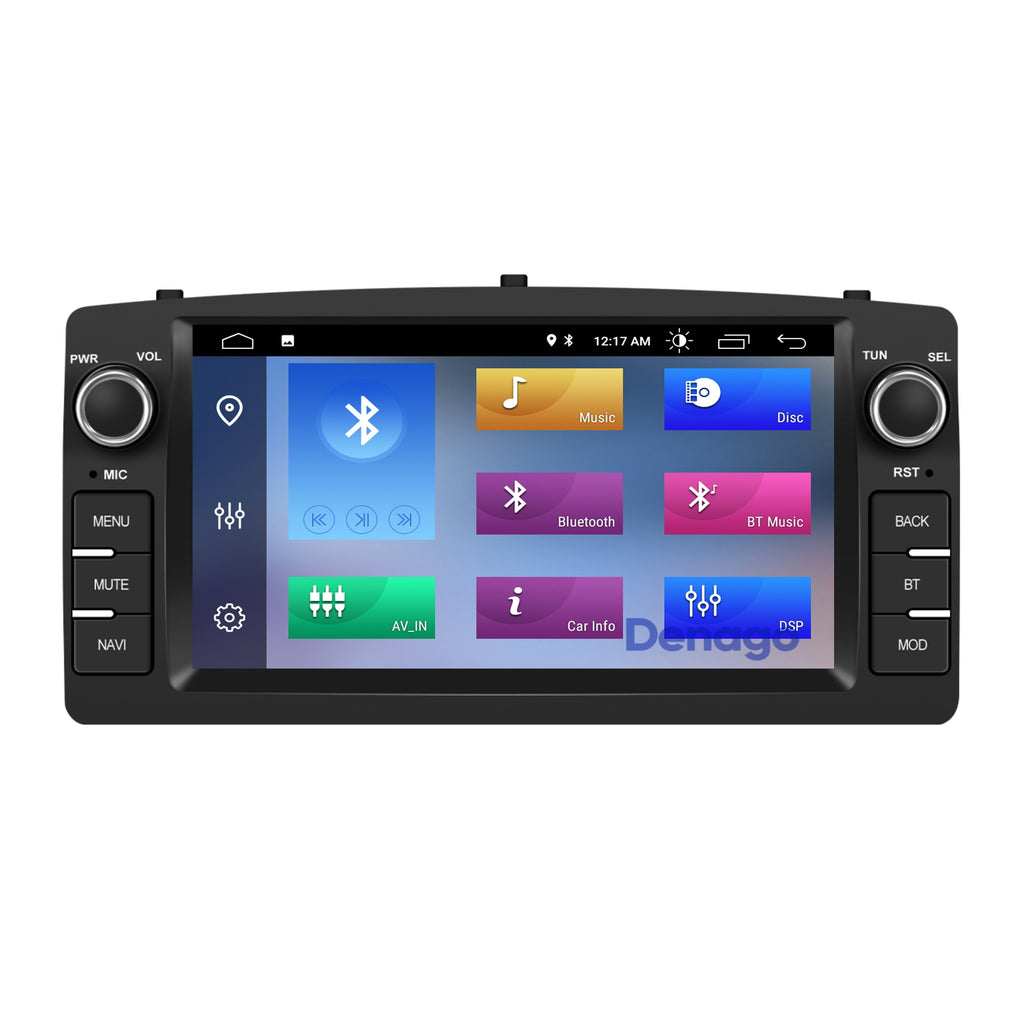 Denago DNG-1199 multimediasysteem voor Toyota Corolla E120 (2002–2007), afbeelding 7