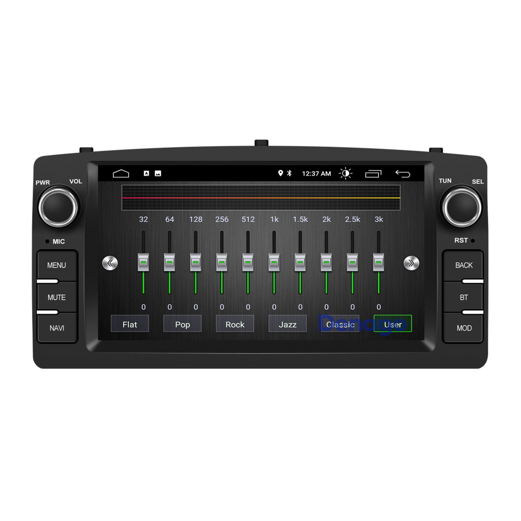 Denago DNG-1144 multimediasysteem voor Toyota Corolla E120 (2002–2007), afbeelding 8