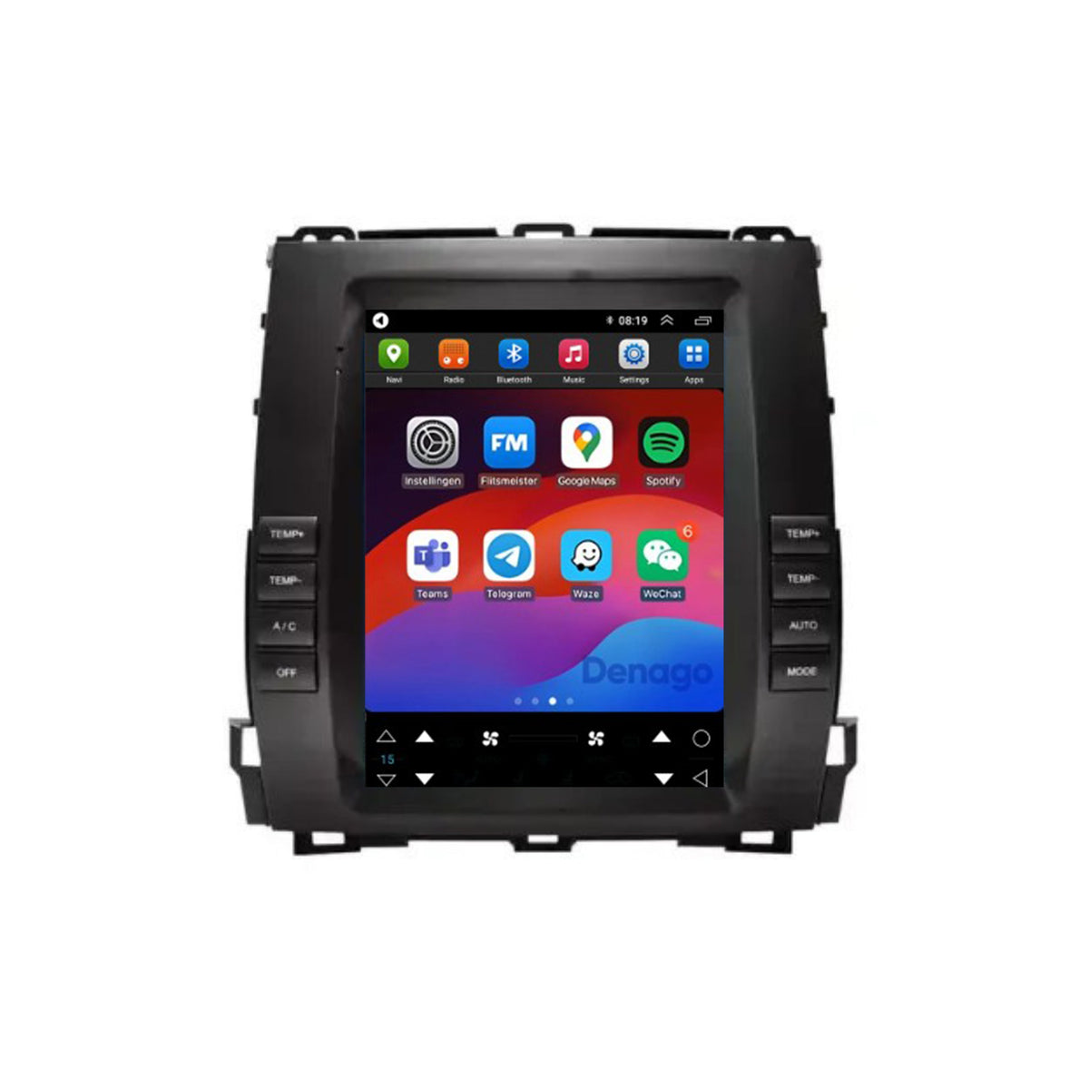 Denago DNG-A477 multimediasysteem voor Lexus GX470 (2002–2009)
