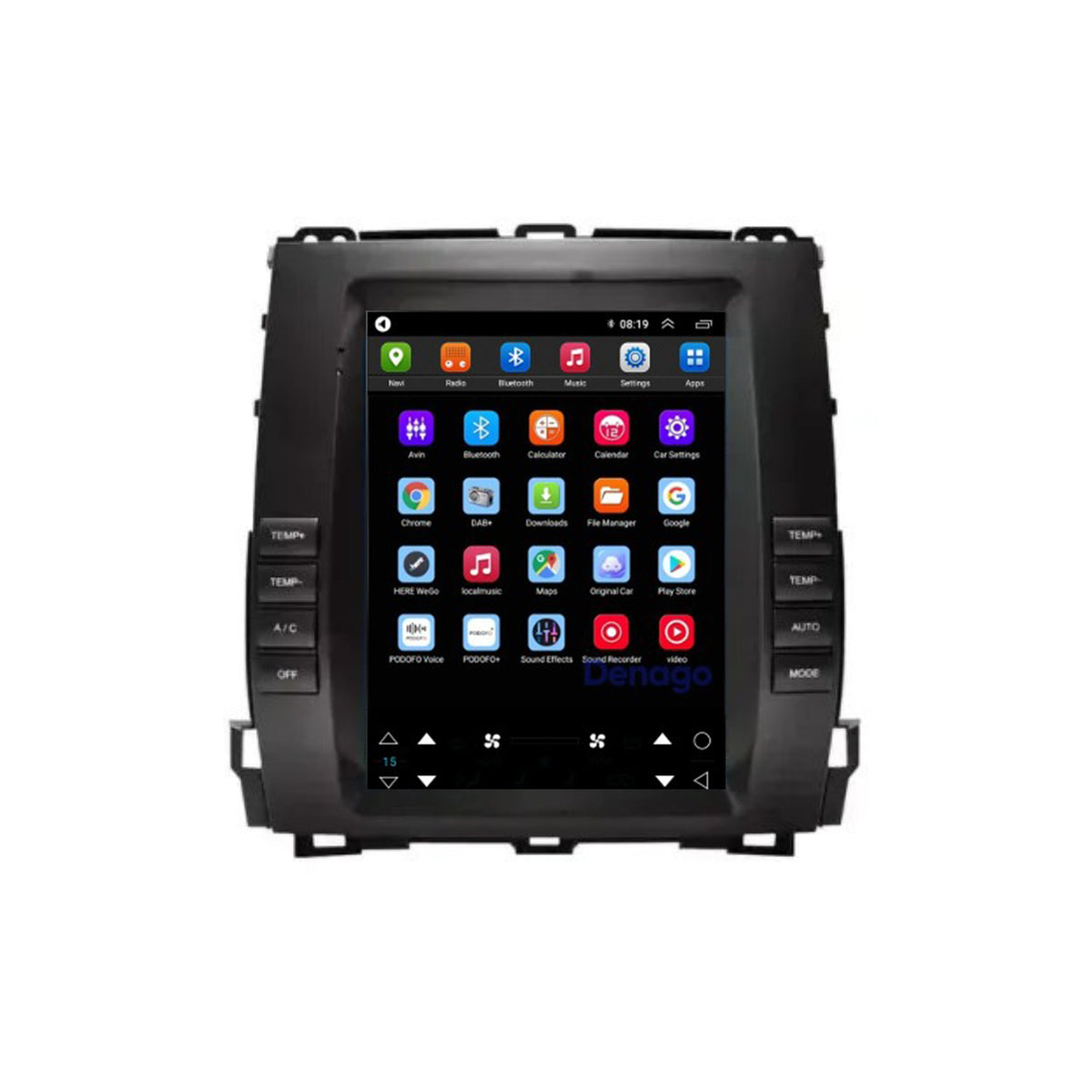 Denago DNG-A477 multimediasysteem voor Lexus GX470 (2002–2009), afbeelding 5