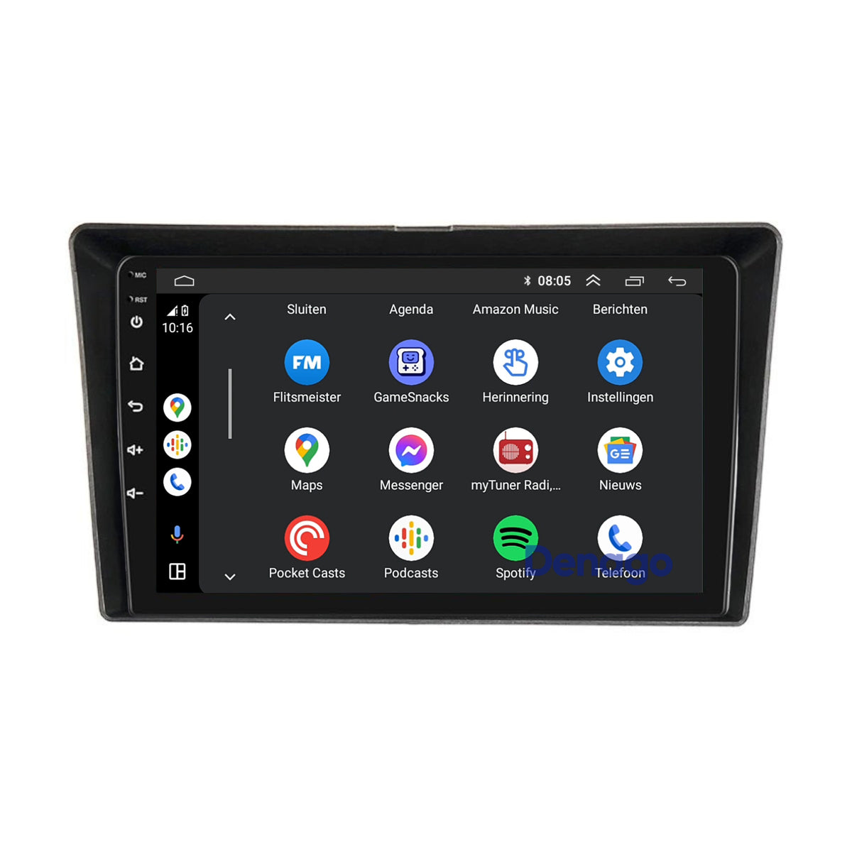 Denago DNG-A508 multimediasysteem voor Toyota Verso-S (2011–2015), afbeelding 3