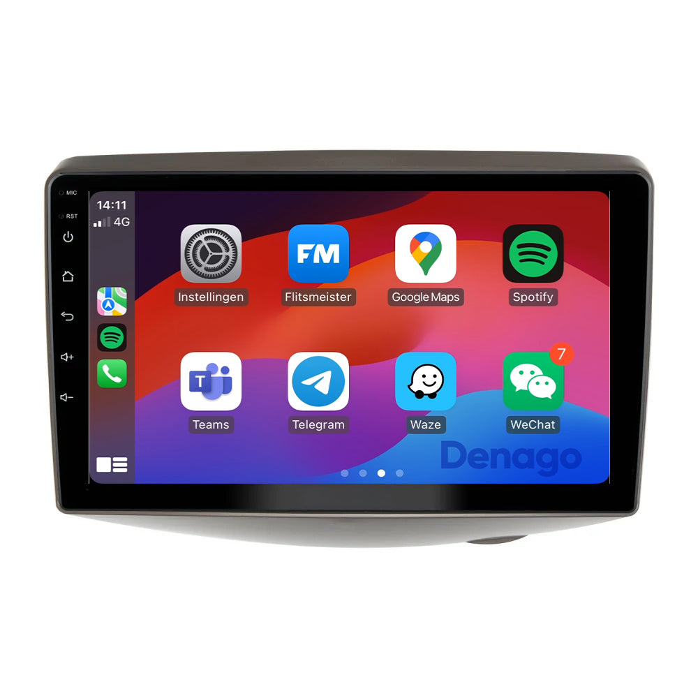 Denago DNG-A351 multimediasysteem voor Toyota Yaris (1999–2005)