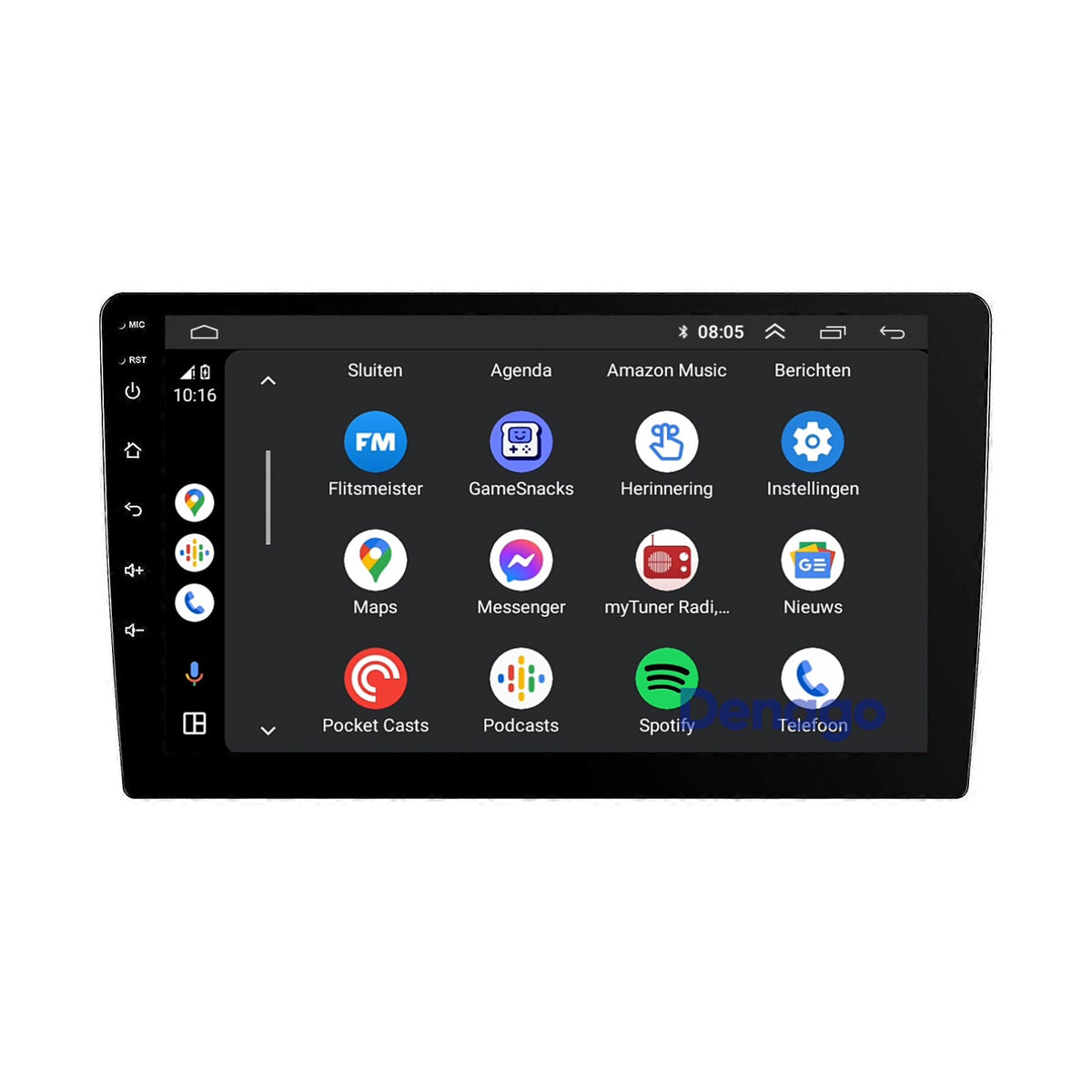 Denago DNG-A350 multimediasysteem voor Toyota Yaris (1999–2005), afbeelding 5