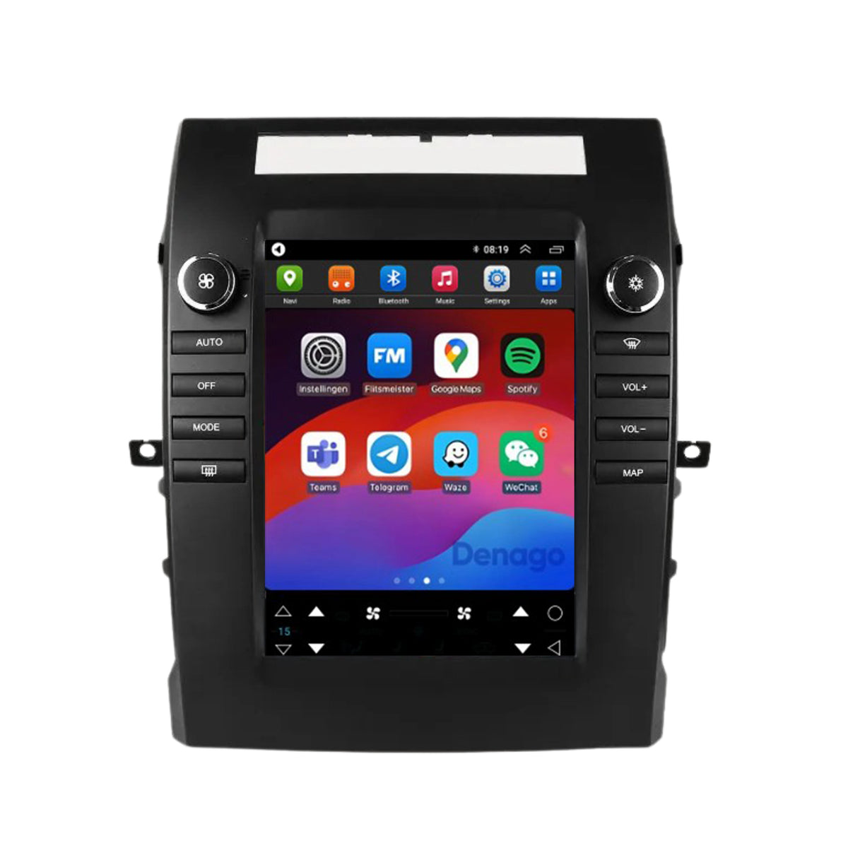 Denago DNG-A417 multimediasysteem voor Toyota Corolla (2004–2009)