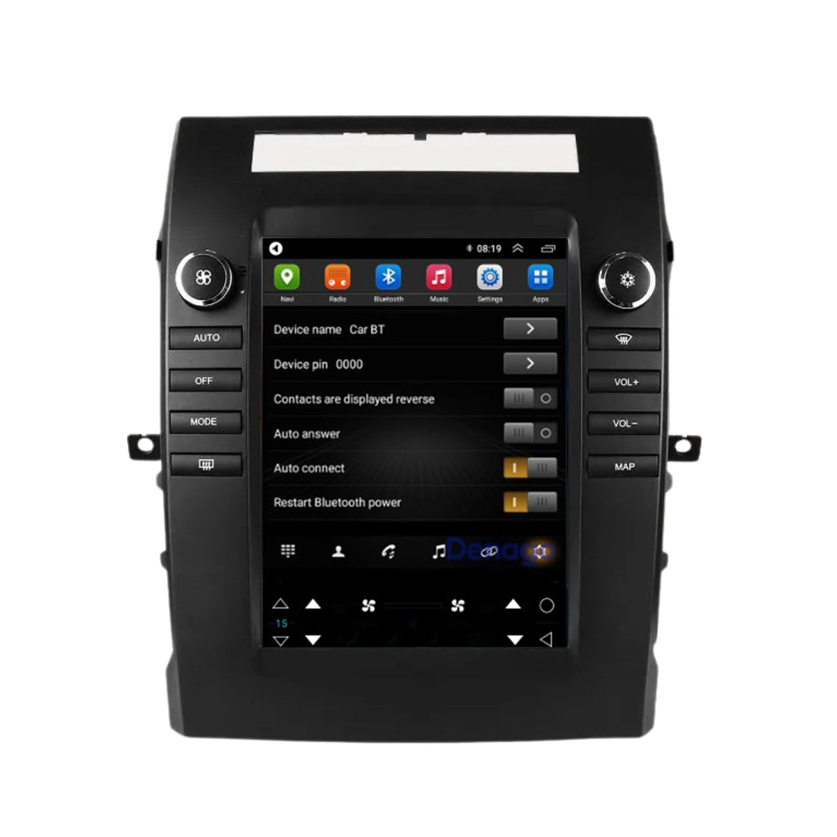 Denago DNG-A417 multimediasysteem voor Toyota Corolla (2004–2009), afbeelding 6