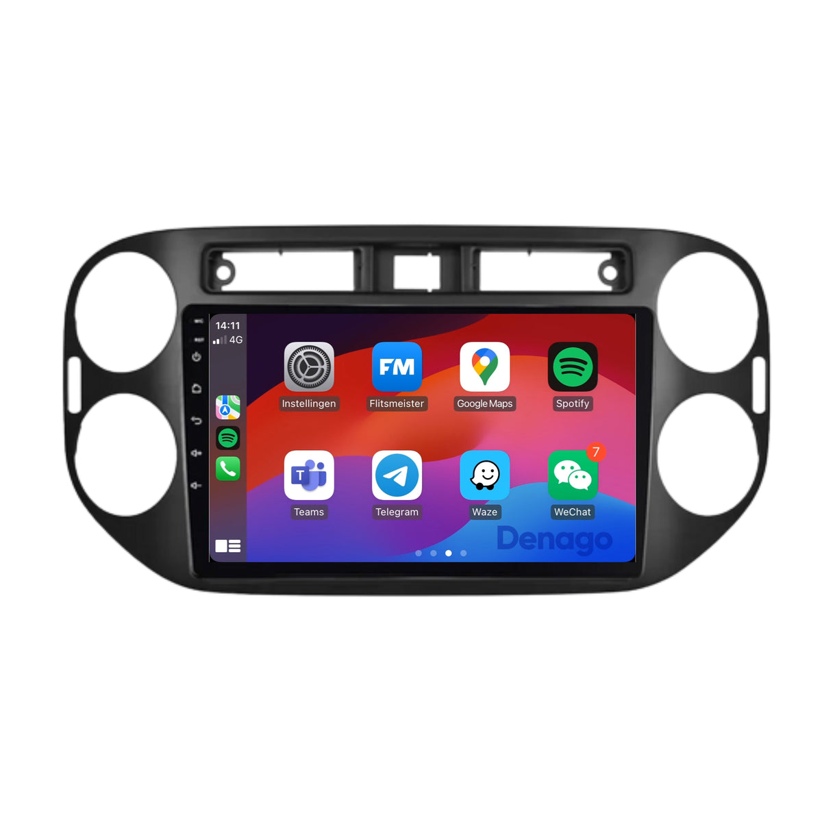 Denago DNG-A394 multimediasysteem voor Volkswagen Tiguan (2007–2015)