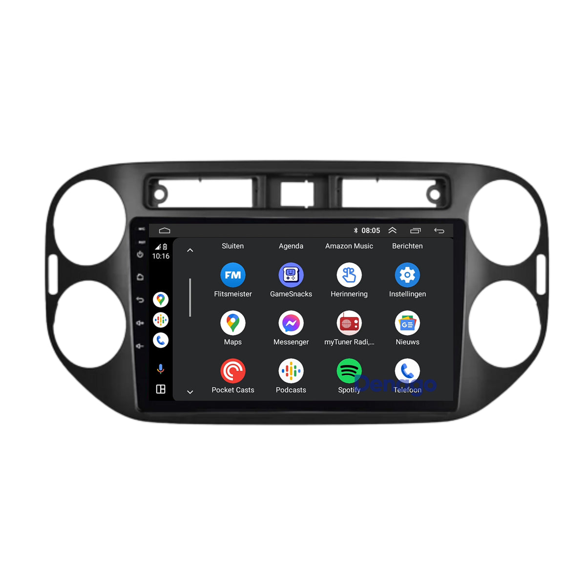 Denago DNG-A394 multimediasysteem voor Volkswagen Tiguan (2007–2015), afbeelding 3