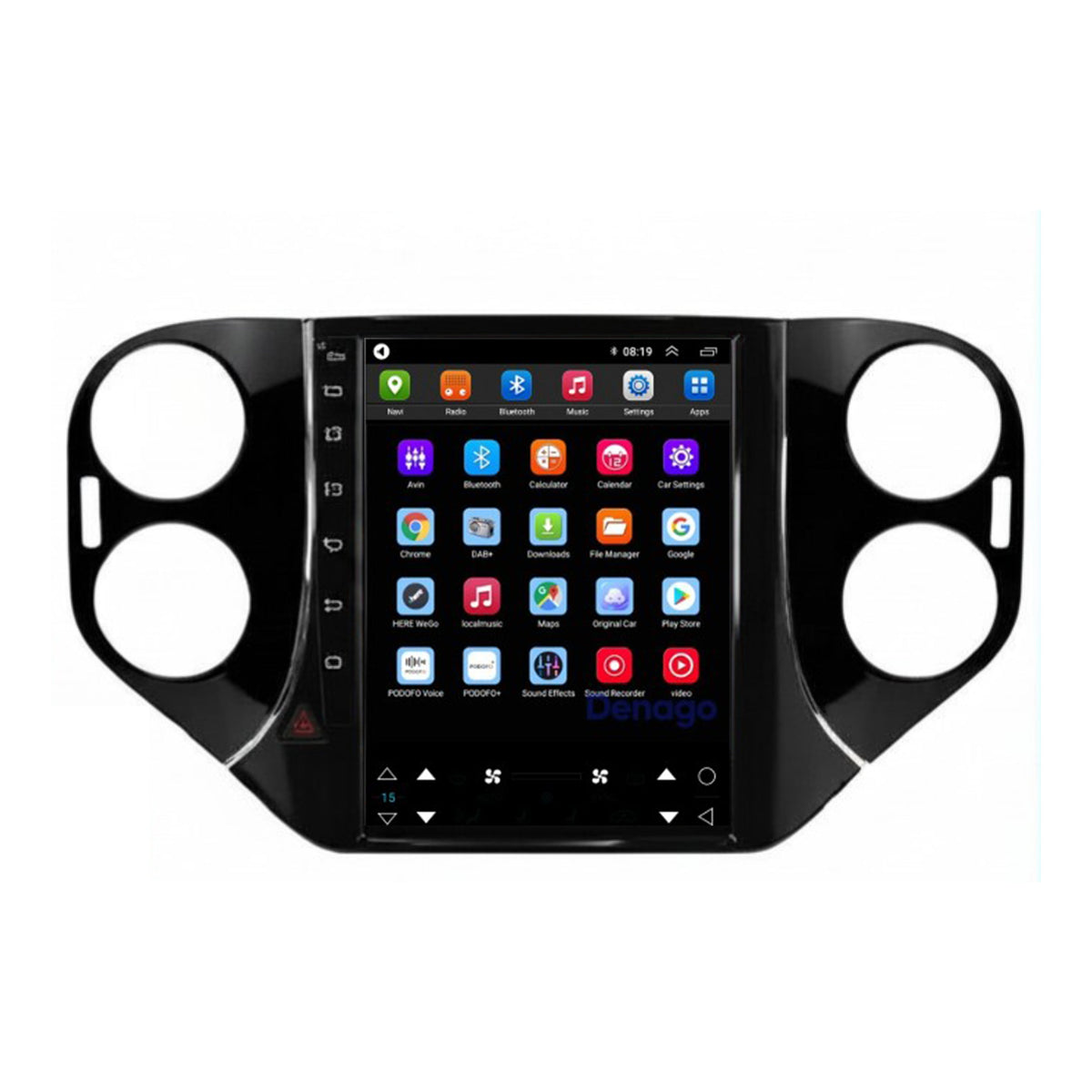 Denago DNG-A419 multimediasysteem voor Volkswagen Tiguan (2007–2016), afbeelding 5