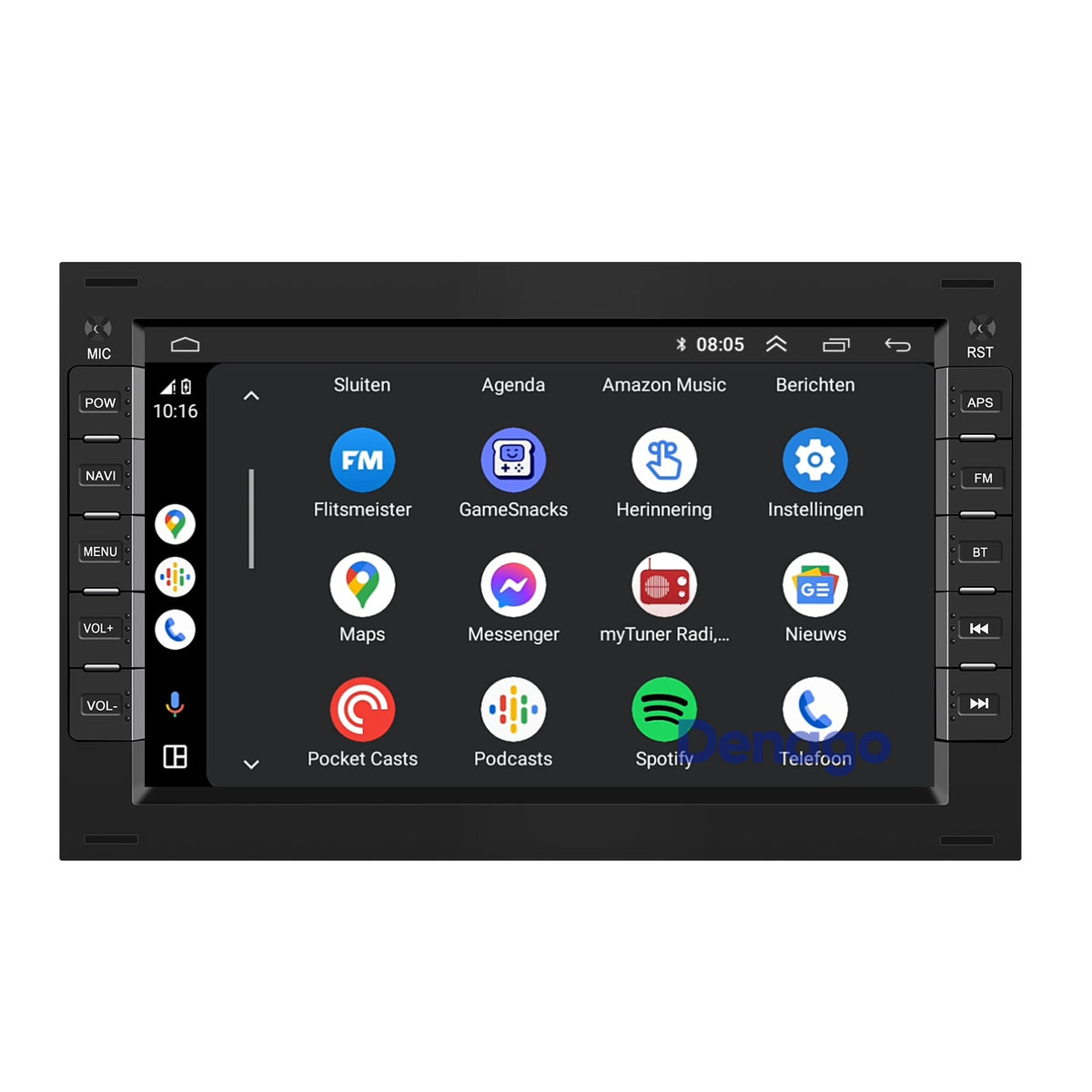 Denago DNG-271814 multimediasysteem voor Volkswagen Sharan (1996–2009), afbeelding 10