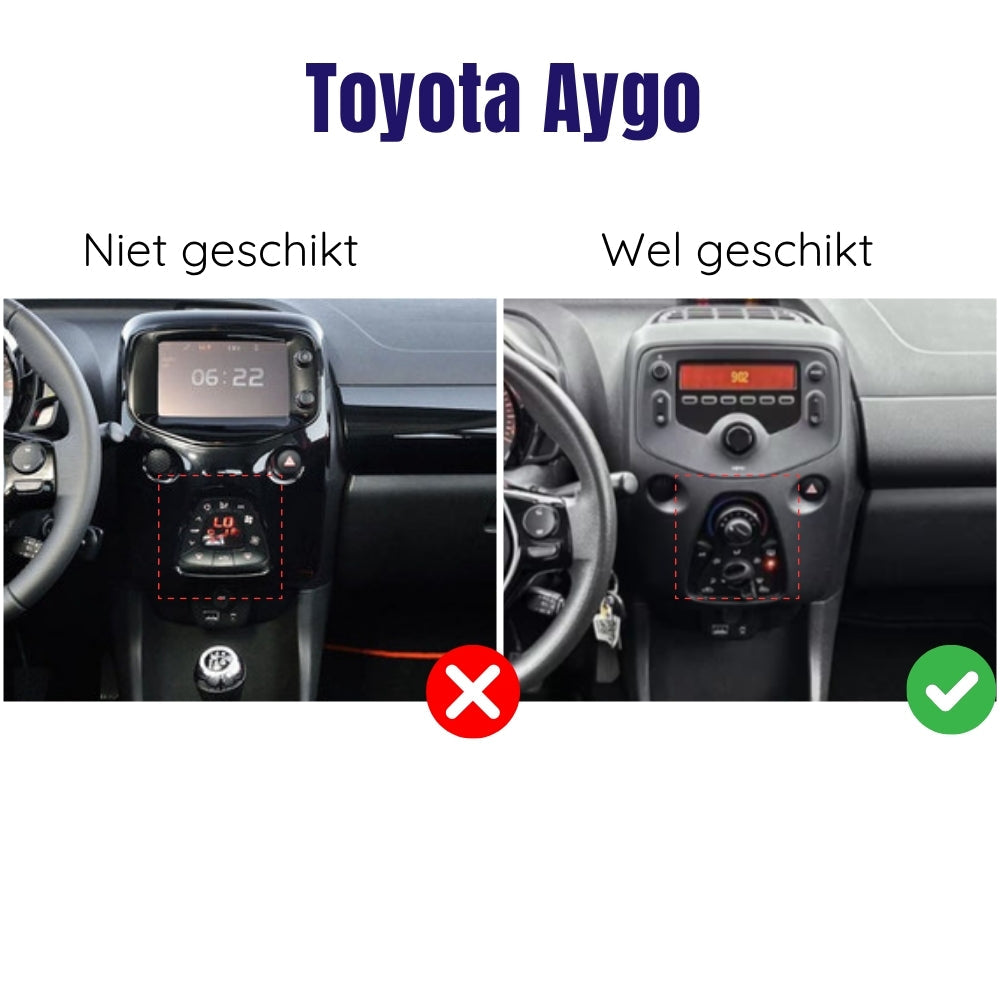 Denago DNG-A263 multimediasysteem voor Toyota Aygo X (2015–2021), afbeelding 6