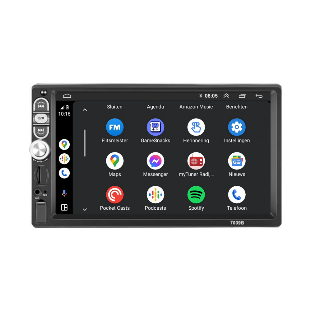 Denago DNG-CP68 universele 1-DIN autoradio, afbeelding 3