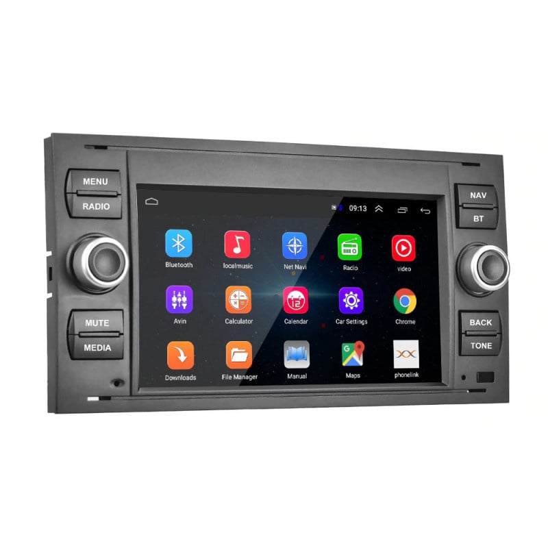 Denago DNG66 multimediasysteem voor Ford C-Max, Fiesta, Focus 2 en meer (2003–2013), afbeelding 9