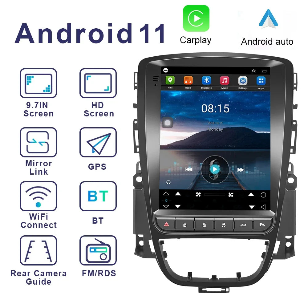 Denago DNG-3625 multimediasysteem voor Opel Astra en Cascada (2009–2019), afbeelding 8