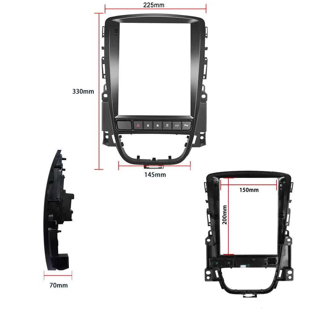 Denago DNG-3625 multimediasysteem voor Opel Astra en Cascada (2009–2019), afbeelding 9