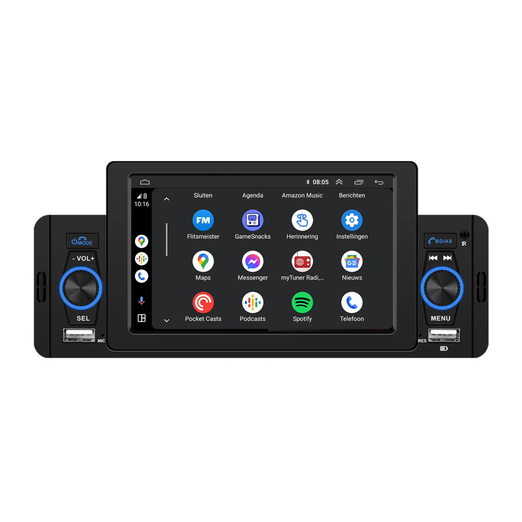 Denago DNG-0317 universele 1-DIN autoradio, afbeelding 8