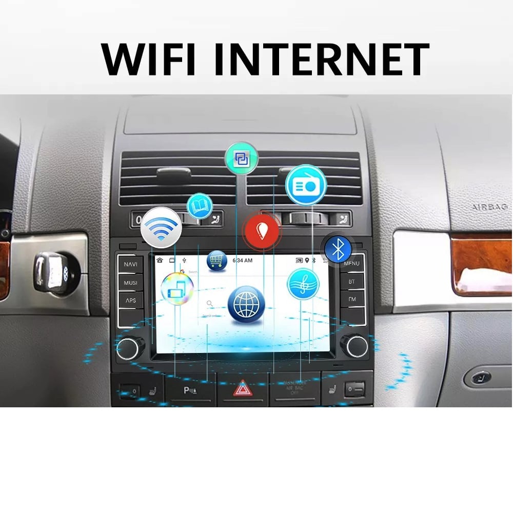 Denago DNG-0707 multimediasysteem voor Volkswagen California T5, Multivan T5 en Touareg (2002–2015), afbeelding 5