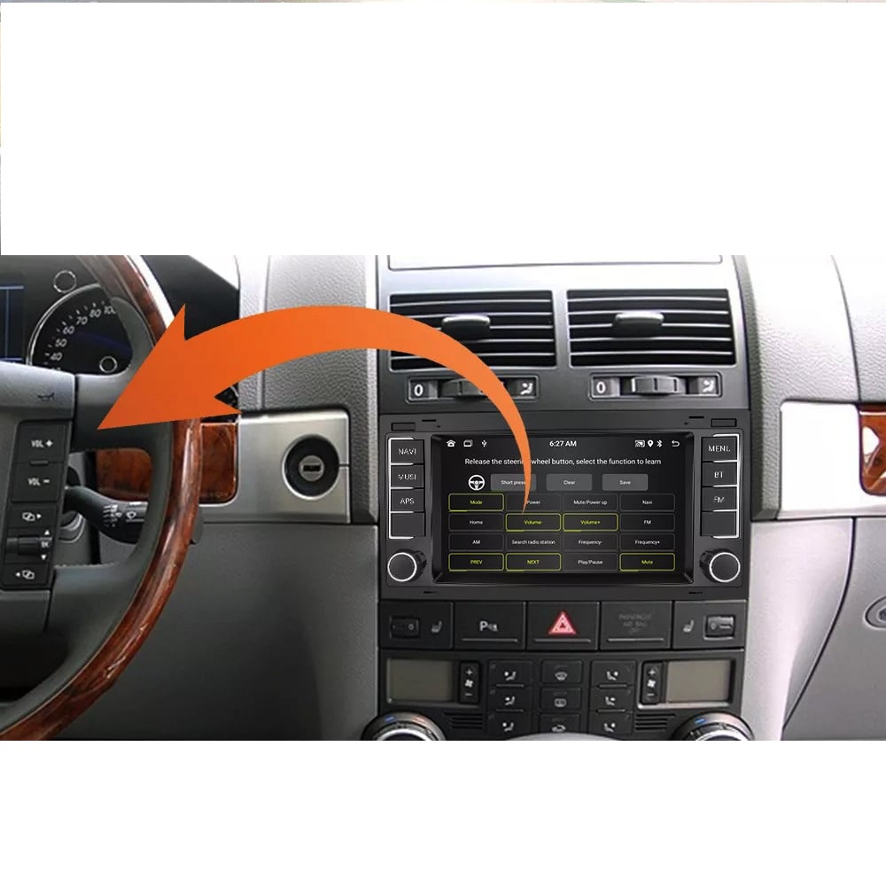 Denago DNG-0707 multimediasysteem voor Volkswagen California T5, Multivan T5 en Touareg (2002–2015), afbeelding 6