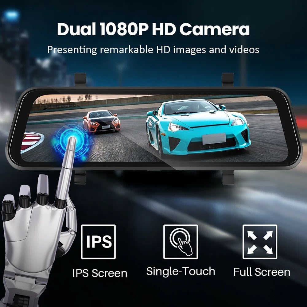 Denago DNG-3050 binnenspiegel met dashcam en CarPlay, afbeelding 6