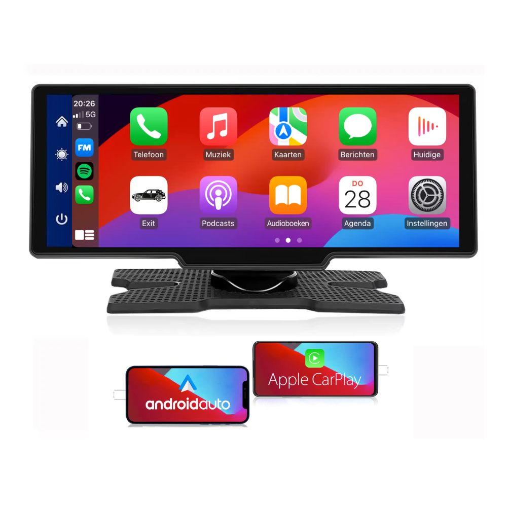 Denago DNG-51 los CarPlay-scherm voor op het dashboard
