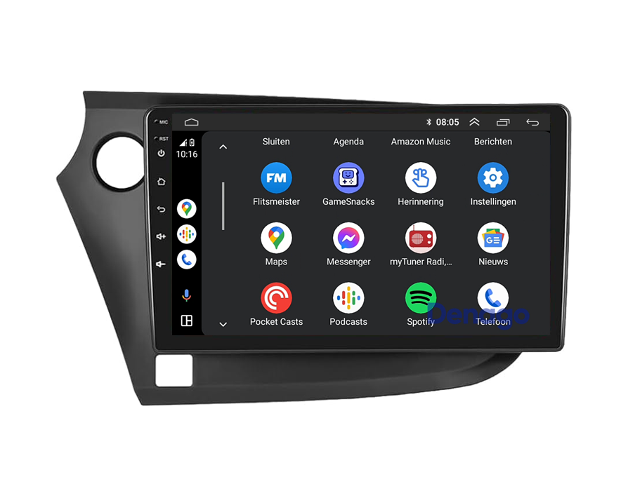 Denago DNG-A341 multimediasysteem voor Honda Insight (2009–2014), afbeelding 4