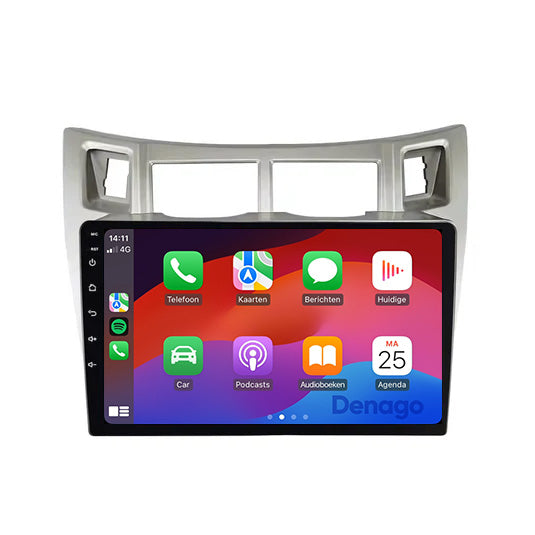 Denago DNG-A289 multimediasysteem voor Toyota Yaris (2005–2012), afbeelding 4