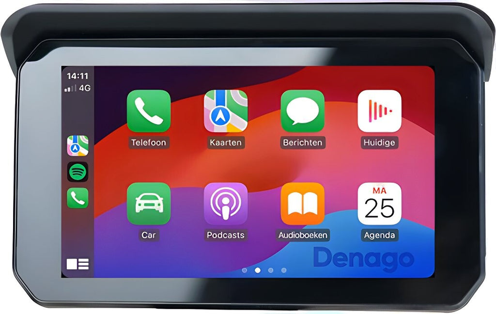 Denago DNG-1185 CarPlay-scherm voor de motor, afbeelding 6